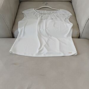 Elegant White Women's Top